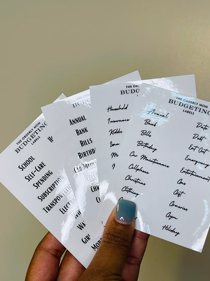 A6 Tab labels- Pack of 2