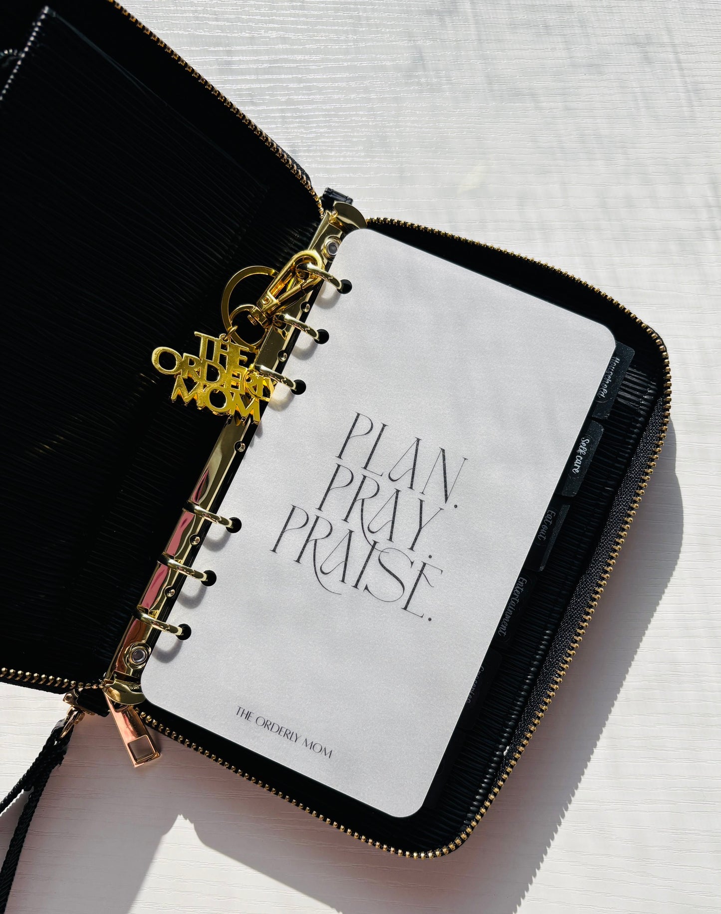 A6 Vellum Dashboard | Plan Pray Praise