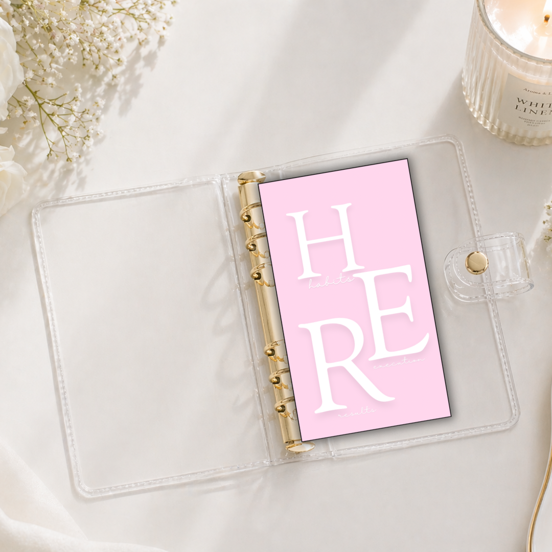 HER Simplicity pink dashboard - Linen