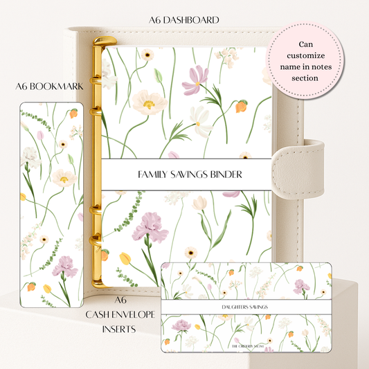 Blush Bloom- A6 set