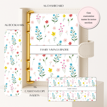 Floral Drift- A6 set