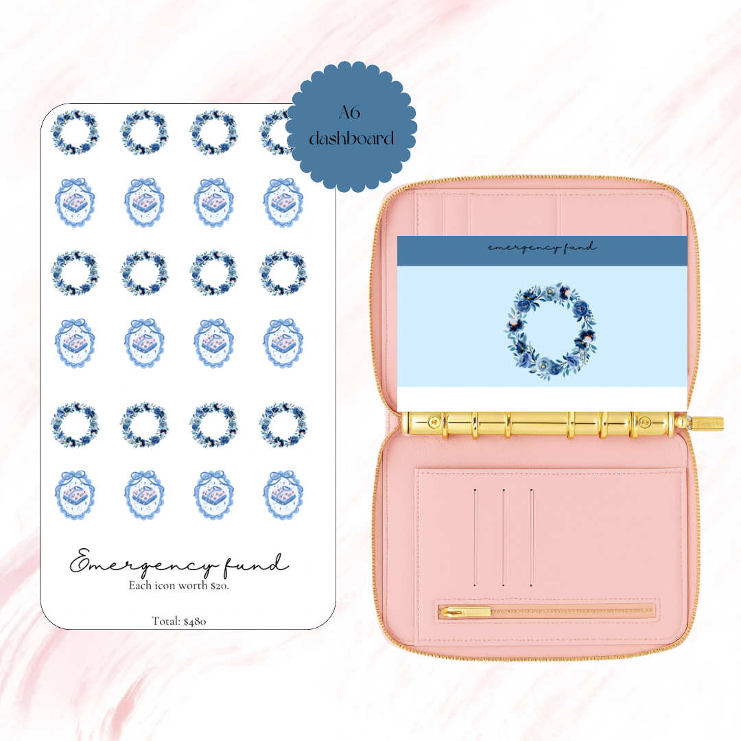 Calm & Covered Bundles - Cash Envelope & Dashboard