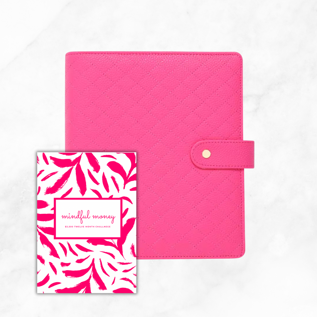 Mindful Money 12 Month Bundle Challenge - A5 binder set