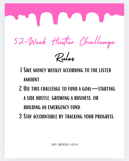 Hustler Saving Challenge