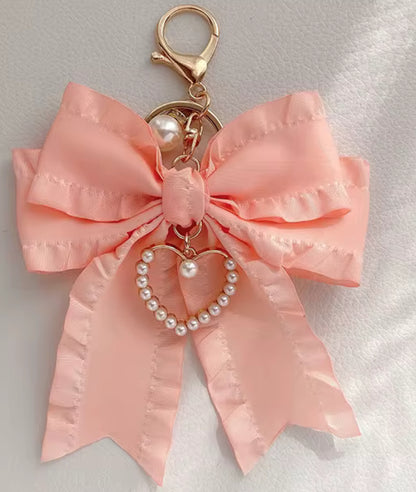 Soft Heart Bow Charm