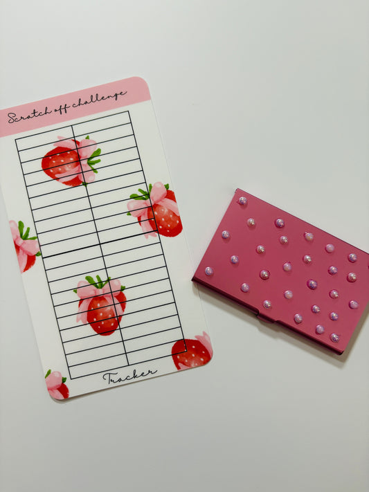 Strawberry Scratch off Set