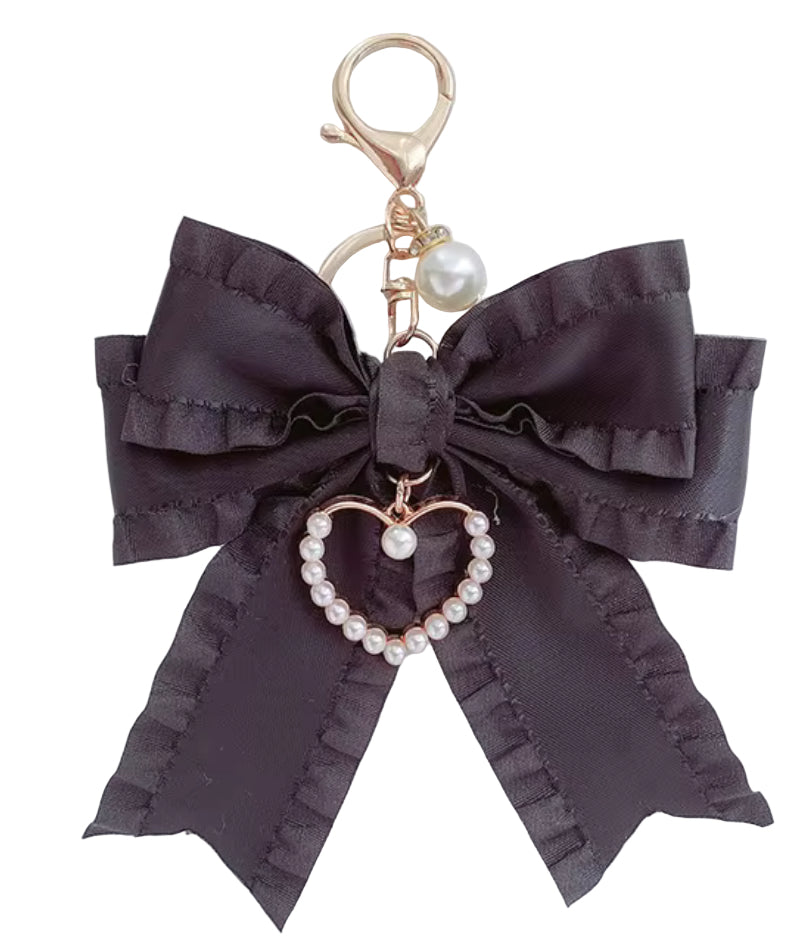Soft Heart Bow Charm