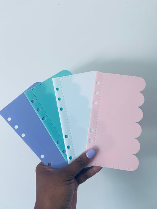 A6 Dreamy Scallop envelopes (Pack of 5)