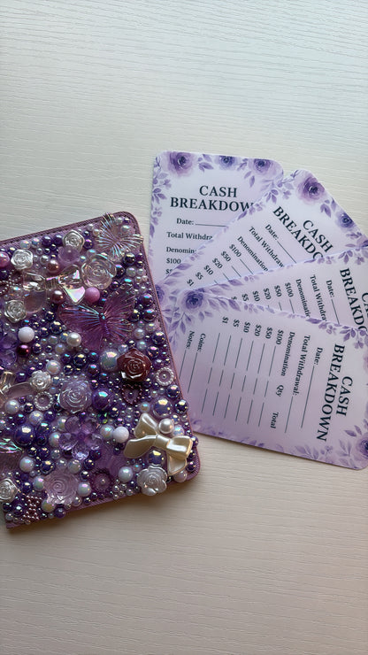 Junk Charmed Holder with Teller slips