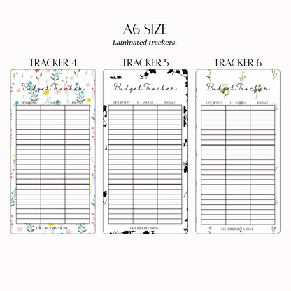 A6 Budget Trackers