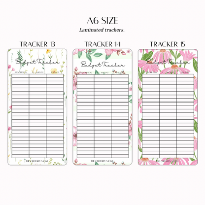 A6 Budget Trackers