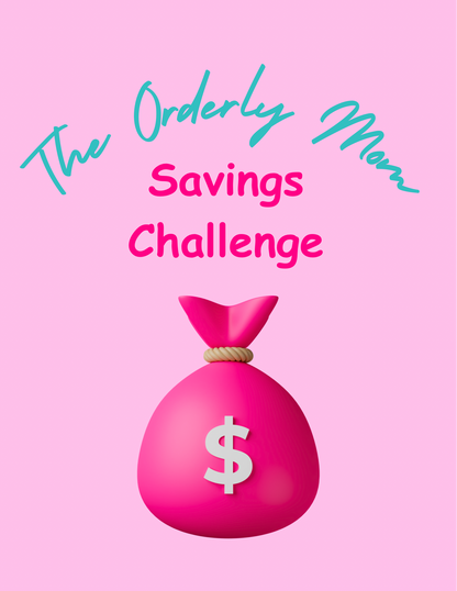 Pretty in Pink Savings Challenge