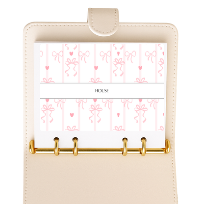 Bow skies Cash Envelope