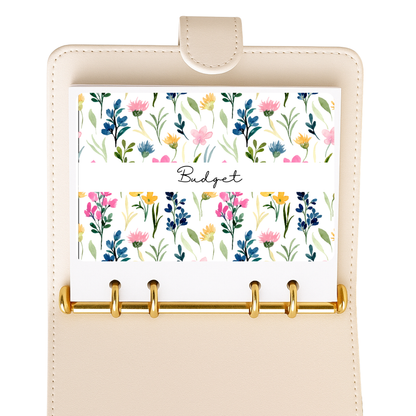 Blue & Bloomy Cash Envelope