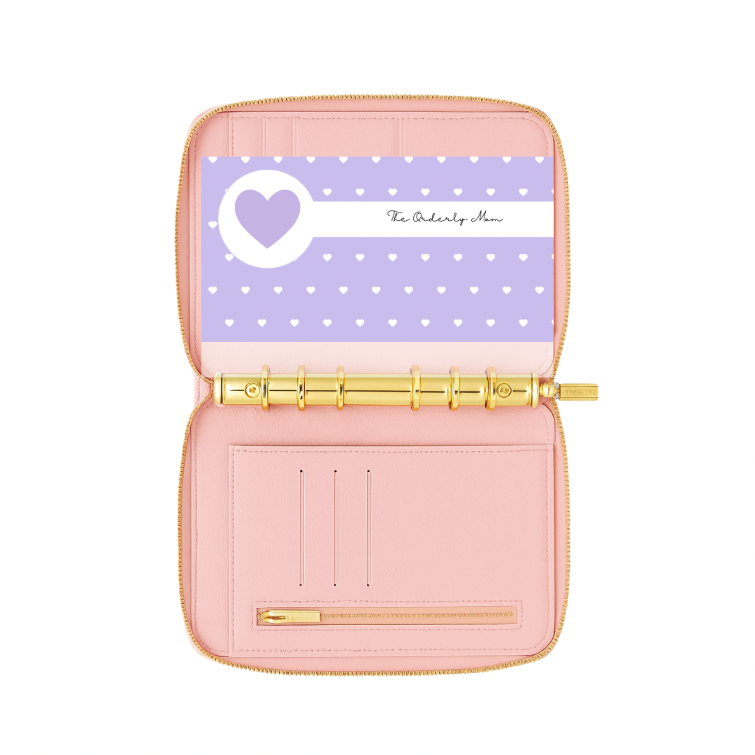 Lilac Dot Cash Envelope