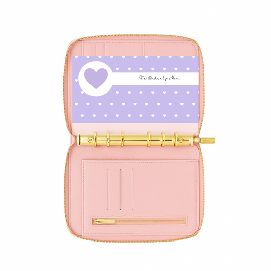 Lilac Dot Cash Envelope