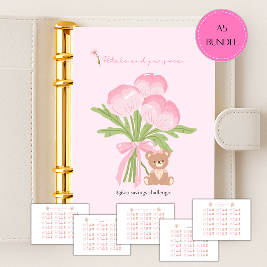 Pink Petals to Purpose A5 Bundle