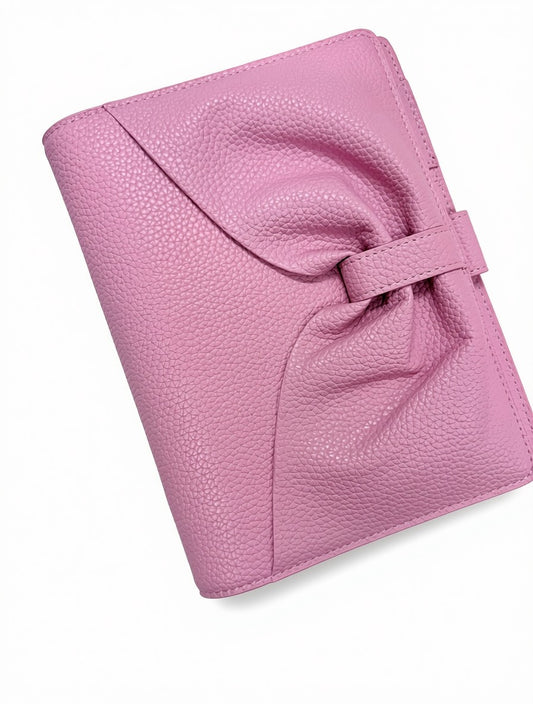 Bella Bow Binder - Blush Bloom
